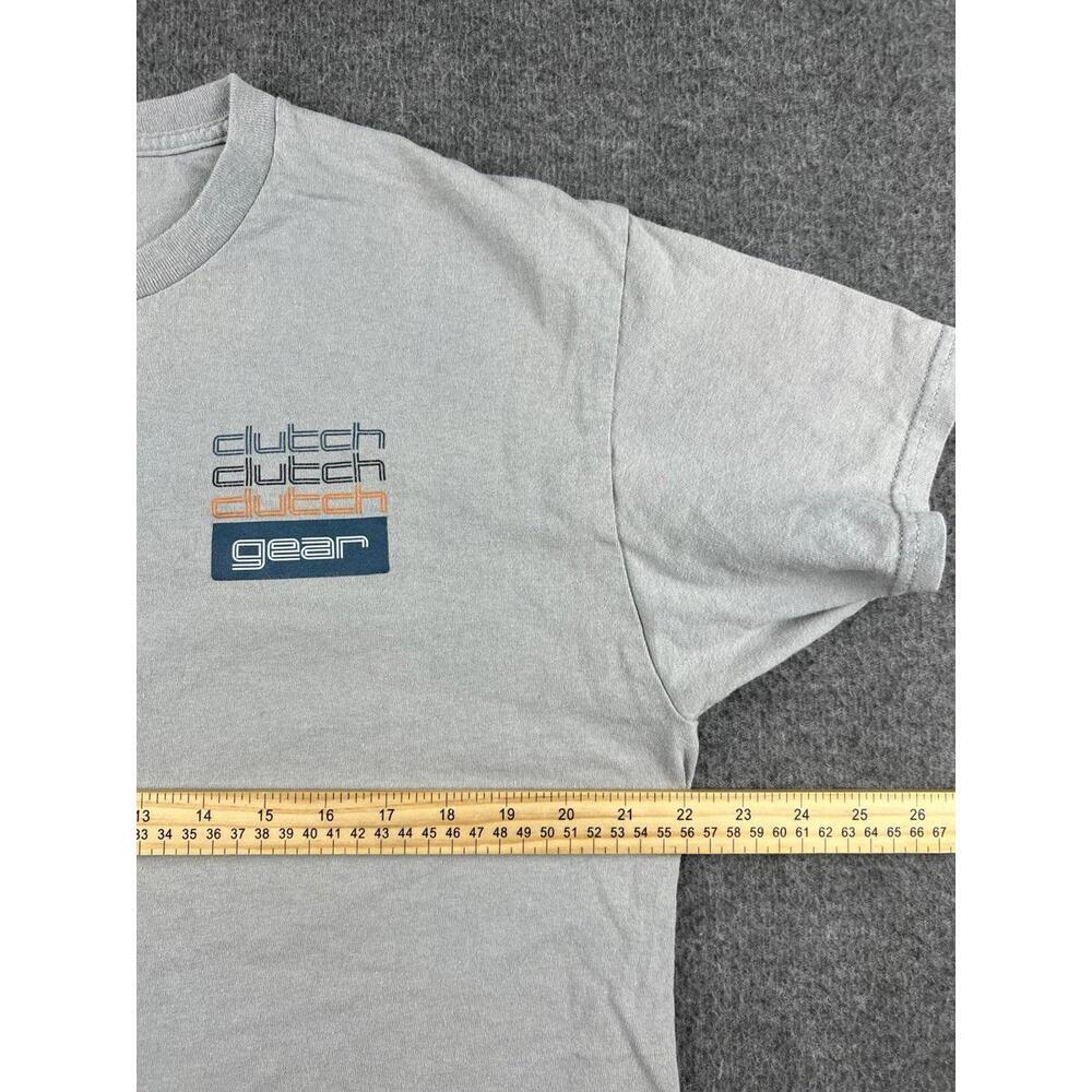Clutch Gear Men's Gray T-Shirt Size Large‎ - Picture 4 of 5
